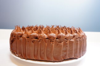 Trüffelcreme Schokolade mit Amarenakirschen