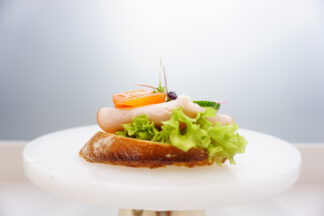 Putenbrust Canapé